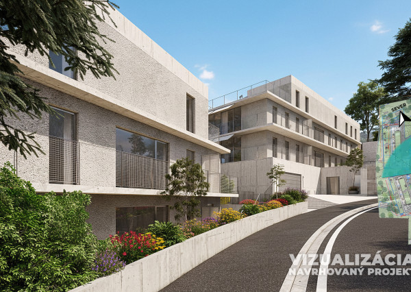 IBA U NÁS: Projekt vila / bytové domy, BA-Karlova Ves