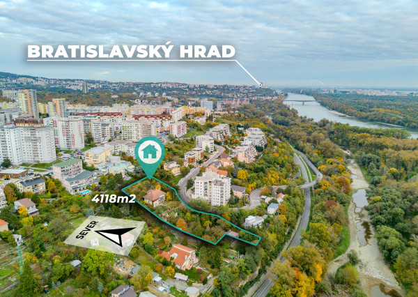 IBA U NÁS: Projekt vila / bytové domy, BA-Karlova Ves