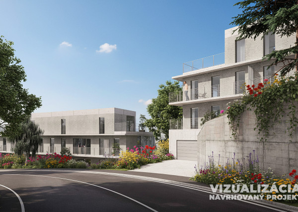 IBA U NÁS: Projekt vila / bytové domy, BA-Karlova Ves