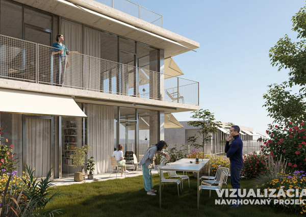 IBA U NÁS: Projekt vila / bytové domy, BA-Karlova Ves