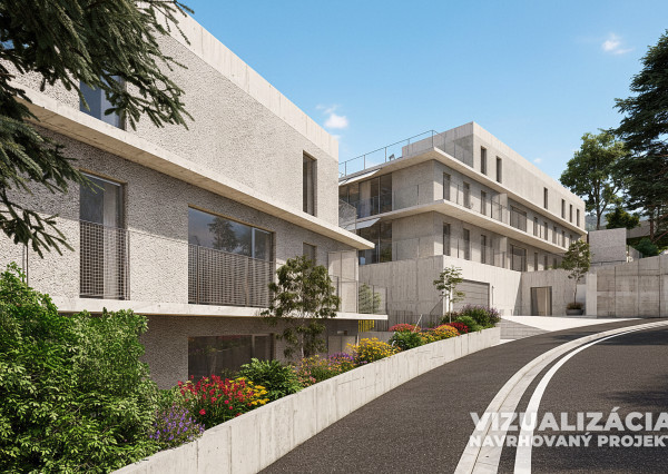 IBA U NÁS: Projekt vila / bytové domy, BA-Karlova Ves