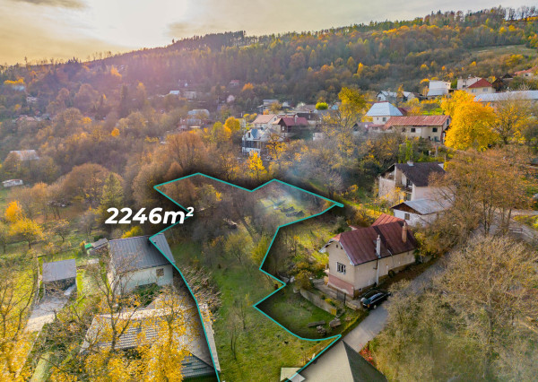 IBA U NÁS  Investičný pozemok Žilina - Vranie 2246m2