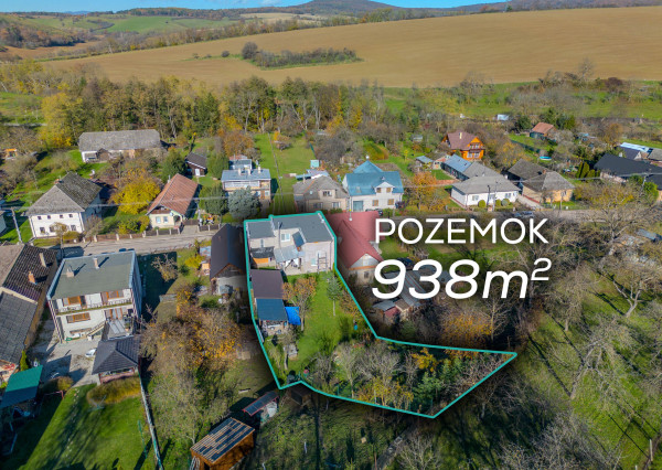 IBA U NÁS! Na predaj veľký 5i rod. dom v Kálnici 940m2,NMnV