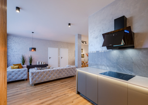 IBA U NÁS!Na predaj 3i dizajnový byt v centre Čadce, 166.5m2