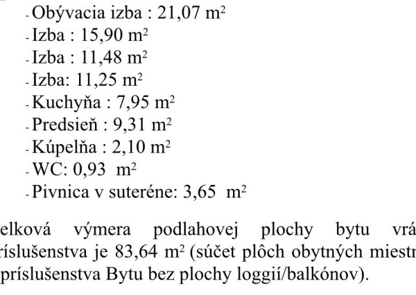 NA PREDAJ! 4 izbový byt 83,65m2, loggia, Trieda SNP, Košice