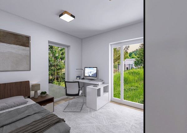 IBA U NÁS! Byt s benefitmi domu, 4i, terasa a pozemok 450m2