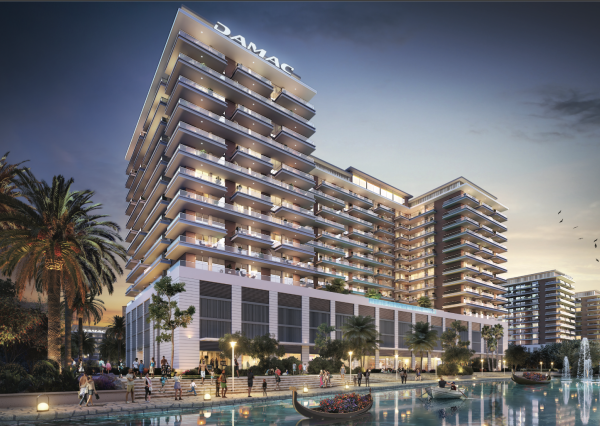 IBA U NÁS! Apartmán (90m2) s projekte RIVERSIDE, DUBAJ, SAE