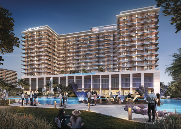 IBA U NÁS! Apartmán (90m2) s projekte RIVERSIDE, DUBAJ, SAE