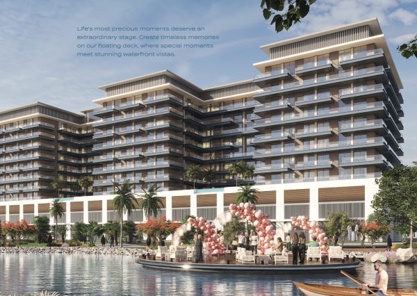 IBA U NÁS! Apartmán (90m2) s projekte RIVERSIDE, DUBAJ, SAE