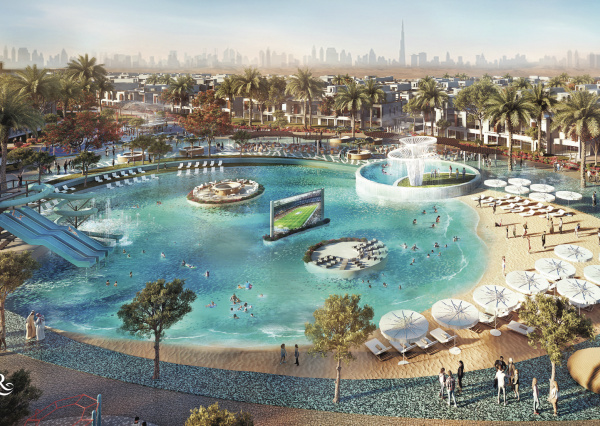 IBA U NÁS! Apartmán (90m2) s projekte RIVERSIDE, DUBAJ, SAE