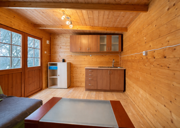 NA PREDAJ záhrada 351m2, chata, Račí potok, Košice