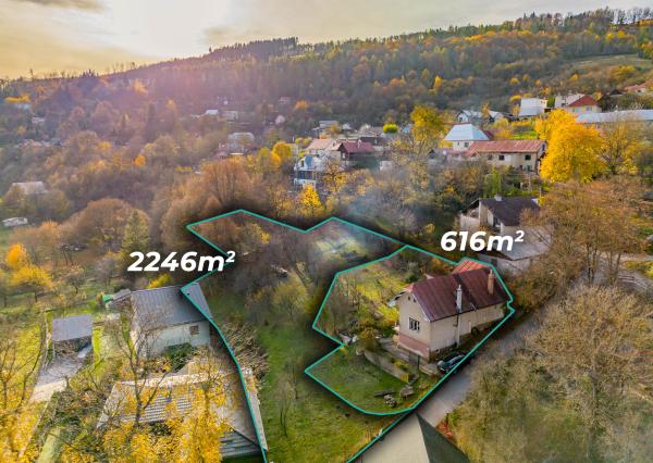 IBA U NÁS na predaj  dom s veľkým pozemkom - Vranie, 2862 m2