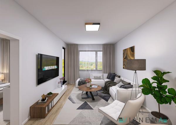 IBA U NÁS! Novostavba 3i bytu s TOP výhľadom, Pov.Bys.,71m2