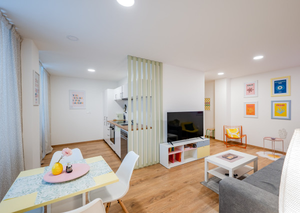 IBA U NÁS! 2 izbový byt -projekt Sitka , Bezručova,60m2