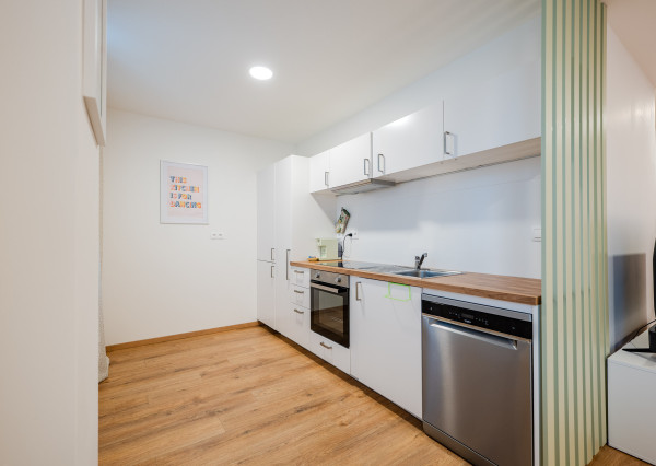 IBA U NÁS! 2 izbový byt -projekt Sitka , Bezručova,60m2