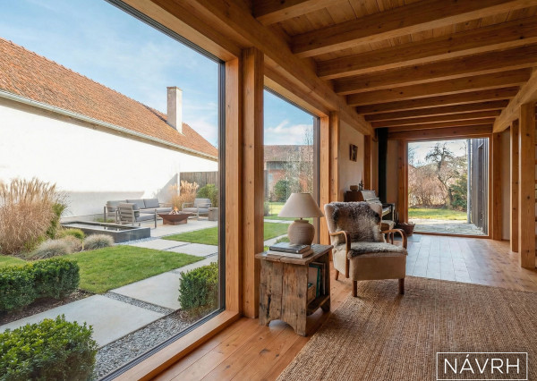 IBA U NÁS: Na predaj staršia drevenica – rodinný dom Mošovce