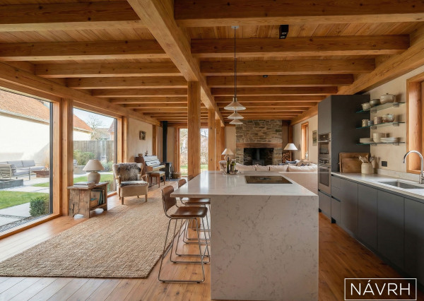 IBA U NÁS: Na predaj staršia drevenica – rodinný dom Mošovce