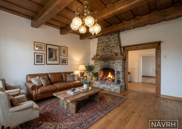 IBA U NÁS: Na predaj staršia drevenica – rodinný dom Mošovce