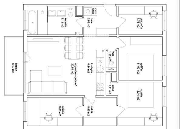 IBA U NÁS! 5-izbový byt po kompletnej rekonštrukcii
