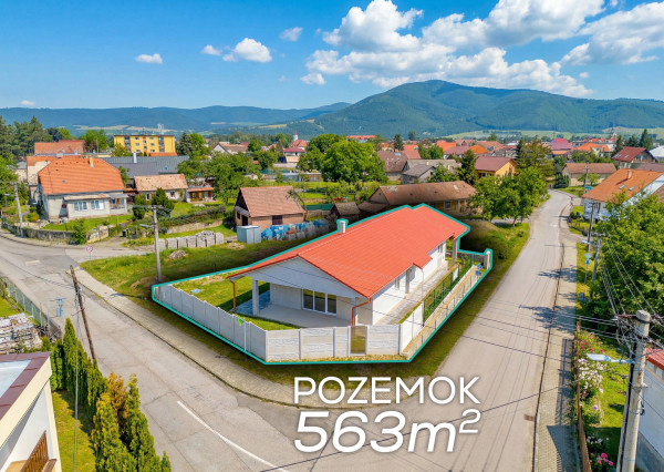 IBA U NÁS! Novostavba 4i. bungalov BYSTRIČANY okr. Prievidza