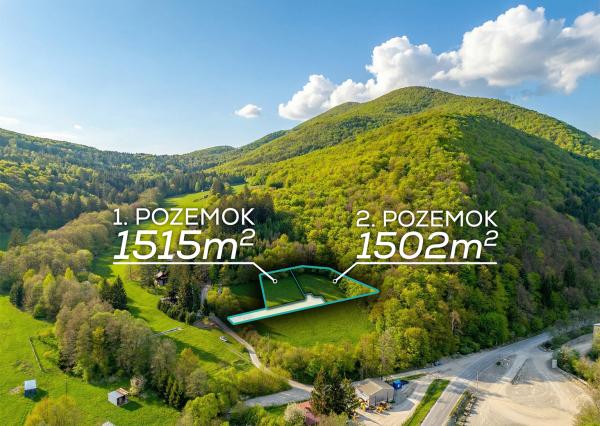 IBA U NÁS! Pozemok na stavbu chát s výhľadom-Beluša,o.Púchov