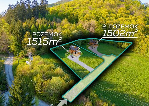 IBA U NÁS! Pozemok na stavbu chát s výhľadom-Beluša,o.Púchov