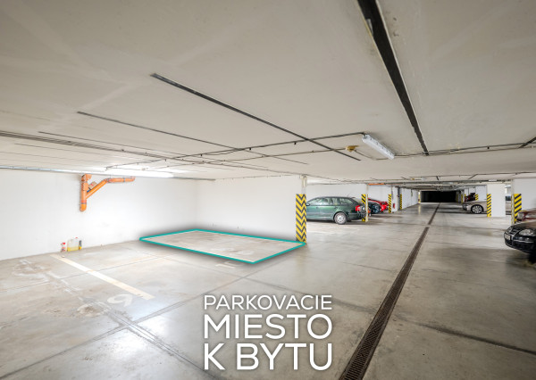IBA U NÁS! 2i byt s balkónom a parkovaním v projekte CUBICON