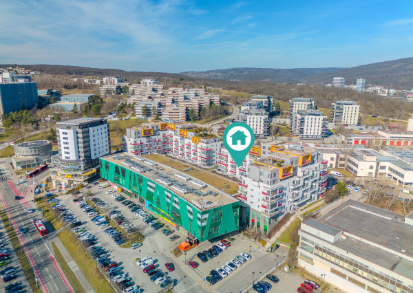 IBA U NÁS! 2i byt s balkónom a parkovaním v projekte CUBICON