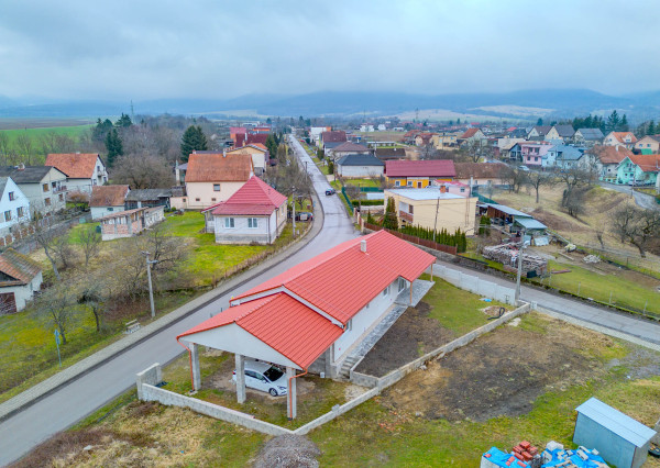 IBA U NÁS! Novostavba 4i. bungalov BYSTRIČANY okr. Prievidza