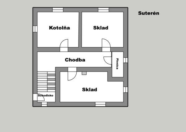 IBA U NÁS! 7 izbový dom s veľkým pozemkom 1685 m2 v pôvodnej časti Miloslavova - Investičná príležitosť