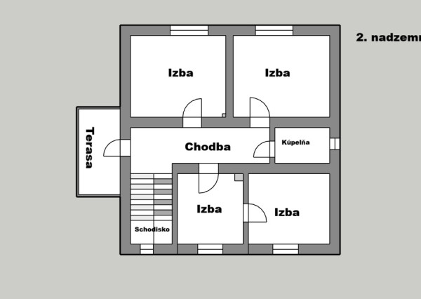 IBA U NÁS! 7 izbový dom s veľkým pozemkom 1685 m2 v pôvodnej časti Miloslavova - Investičná príležitosť