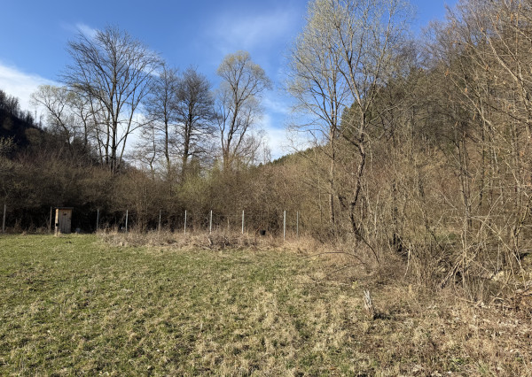 NA PREDAJ! Rekreačný pozemok pri potoku v obci Valaská Belá