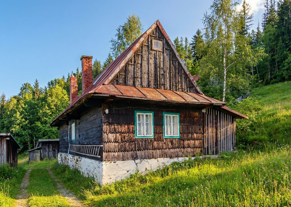 IBA U NÁS! NA PREDAJ romantická drevenica Dlhá nad Kysucou, okres Čadca