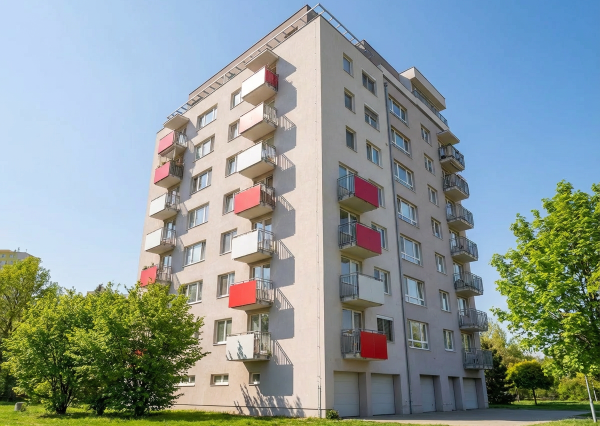 IBA U NÁS! 2 izbový byt  71m² + 2 balkóny + parkovacie stáie