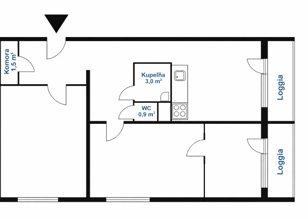 IBA U NÁS! Ponúka štedrú rozlohu 75 m² pre komfortné bývanie.
