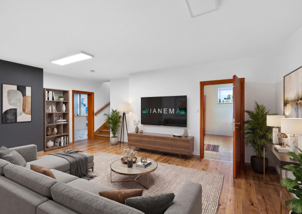 IBA U NÁS! NA PREDAJ PRIESTRANNÝ 6-IZBOVÝ RODINNÝ DOM S VEĽKÝM POZEMKOM A INVESTIČNÝM POTENCIÁLOM – BRATISLAVA, MOKRÁŇ ZÁHON (RUŽINOV)