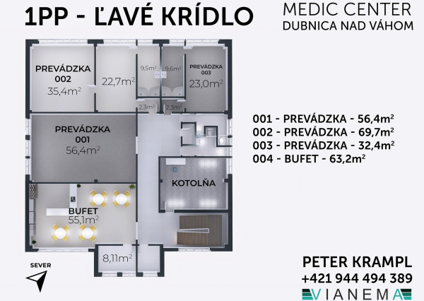Lekárske ambulancie na predaj,Dubnica nad Váhom