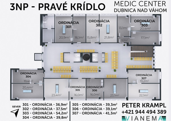 Lekárske ambulancie na predaj,Dubnica nad Váhom