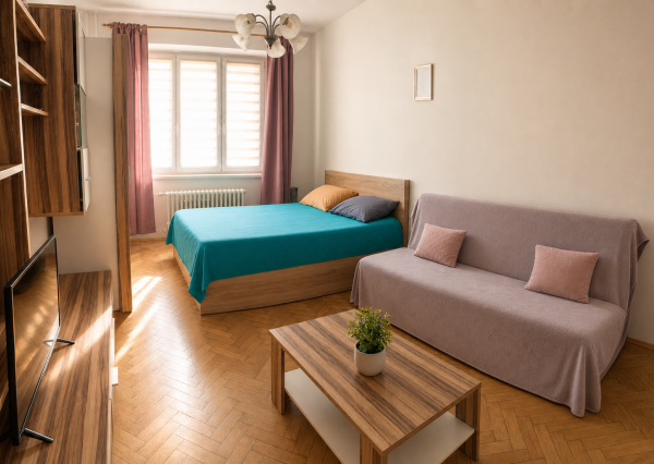 NA PREDAJ! Svetlý 1-izbový, ul. Obrancov mieru ,Košice-Sever