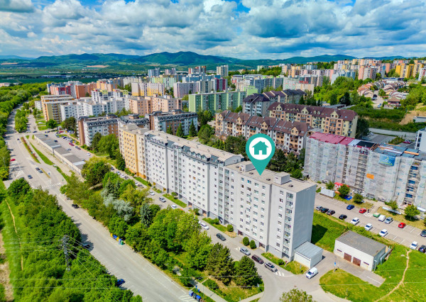 IBA U NÁS! Slnečný 3-izbový byt, 65 m2, Trenčín - JUH.