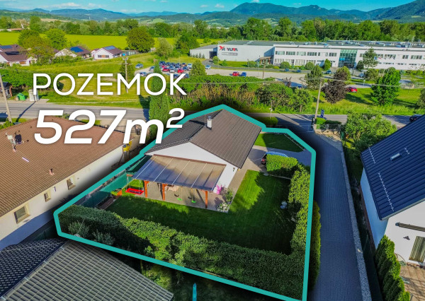 IBA U NÁS! Novostavba 4-iz. bungalovu v Lednických Rovniach