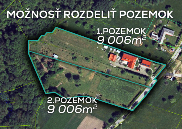 IBA U NÁS!Rodinný 6i dom-sídlo, 9008m2 pozemok, Nová Baňa