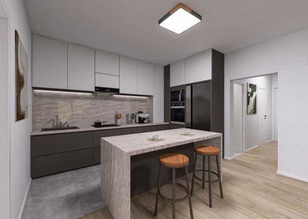 Novostavba bytu s terasou a pozemkom 450m2,Považská Bystrica