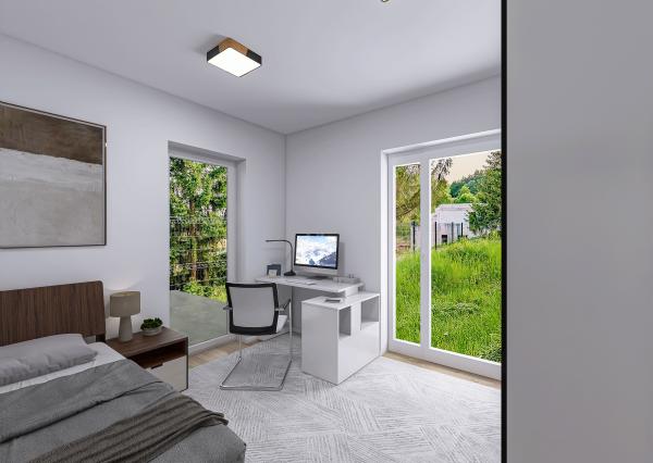 Novostavba bytu s terasou a pozemkom 450m2,Považská Bystrica