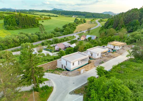 Novostavba 4i rodinného dom, Sladkovičová, Považská Bystrica