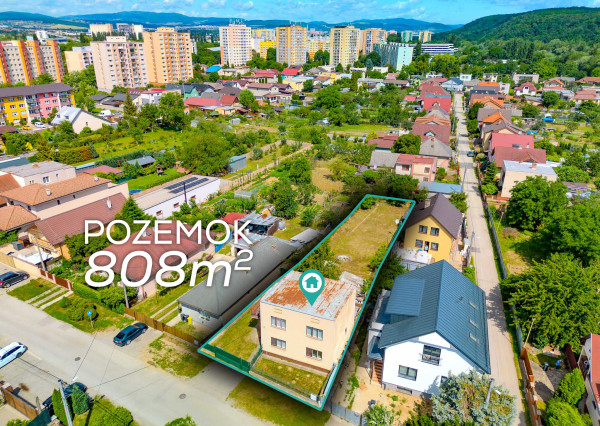 Priestranný 4-izbový dom s pozemkom 808 m² Košice – Krásna