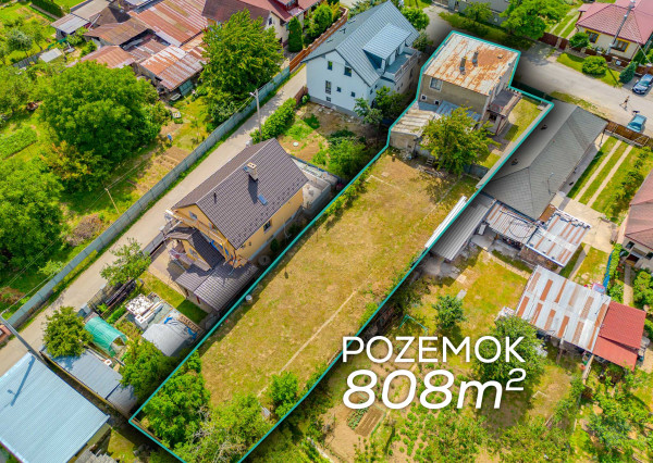 Priestranný 4-izbový dom s pozemkom 808 m² Košice – Krásna