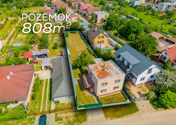 Priestranný 4-izbový dom s pozemkom 808 m² Košice – Krásna