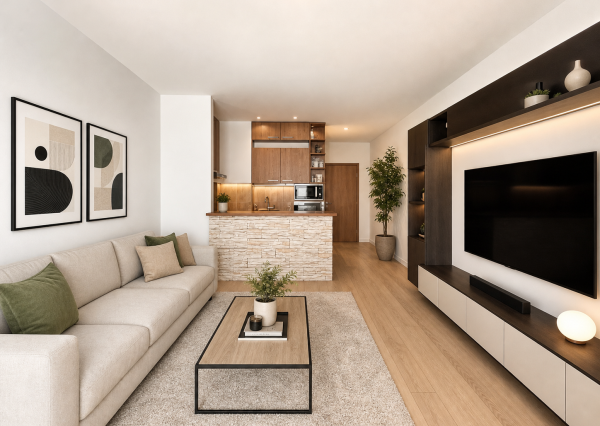 Na predaj zrekonšt. garzonka s krásnym výhľadom, 32m2, TN