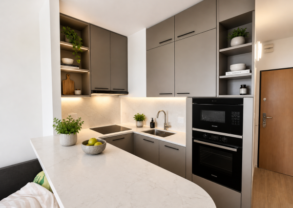 Na predaj zrekonšt. garzonka s krásnym výhľadom, 32m2, TN